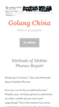 Mobile Screenshot of golang-china.org